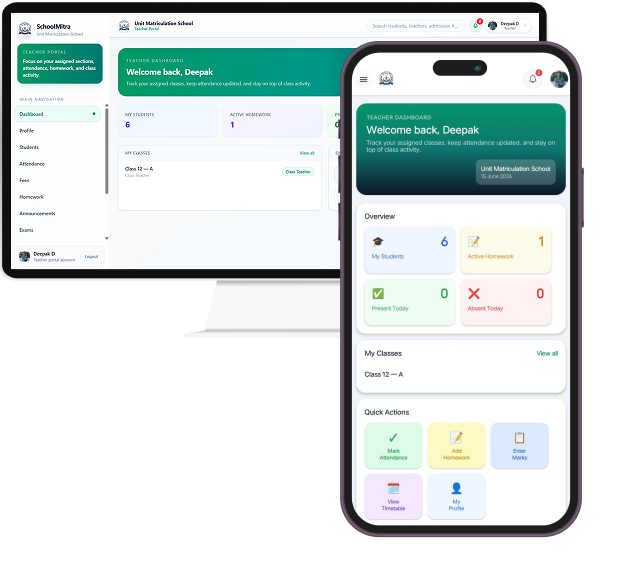 Teachers Portal
